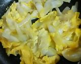 新玉ねぎのもんたまたまやき作り方4写真