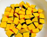 フライパンで!かぼちゃのホットサラダ作り方1写真