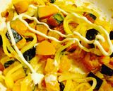 フライパンで!かぼちゃのホットサラダ作り方3写真