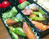 ウインナー弁当作り方3写真