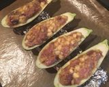 酌のお供に！ナスの西京ブリ詰め焼き作り方5写真
