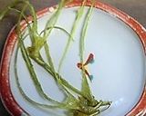 与作豆（砂糖さや）のみそ仕立て作り方4写真