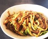 冷凍うどんでかんたん！カレーやきうどん作り方7写真