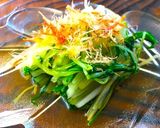 あと一品に☆シャキッと水菜のお浸し作り方5写真