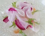 ひらり～✿野菜のフリルサラダ作り方3写真
