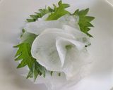ひらり～✿野菜のフリルサラダ作り方4写真