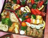2017年お花見弁当❀作り方1写真