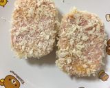 お弁当に♡お魚バーグのチーズはさみフライ作り方4写真