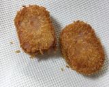 お弁当に♡お魚バーグのチーズはさみフライ作り方5写真