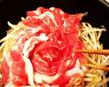 豚肉とキクラゲと卵とモヤシの中華的な何か作り方7写真