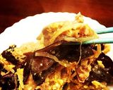豚肉とキクラゲと卵とモヤシの中華的な何か作り方13写真