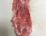 豚バラ肉で 菜の花の肉巻き!作り方2写真