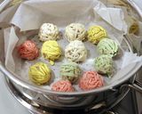 春をいろどる華やかさ＊花シューマイ作り方11写真