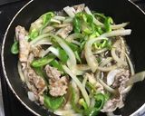 豚こまとピーマン玉ねぎの甘辛♪作り方3写真