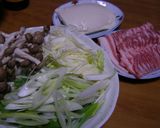 豚バラでお野菜たっぷり鍋作り方1写真