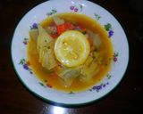 朝の野菜スープ作り方6写真