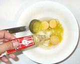 レバーサラダ♪卵黄ドレッシング作り方5写真