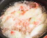 深谷ねぎと魚肉ソーセージのかき揚げ作り方3写真