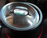 煮小豆を入れた朝のスープ作り方6写真