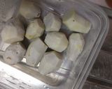 里芋の唐揚げ☆唐揚げ粉作り方1写真