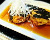 黄金レシピ　超簡単　あっさり鰈の煮付け作り方6写真