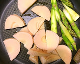 春だね❀﻿筍とアスパラのマヨ焼き★作り方2写真
