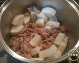 簡単♪豚バラ大根の甘辛煮作り方4写真