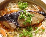 簡単で豪華♪ブリの土鍋飯☆作り方5写真