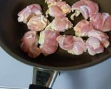 鶏ももと生とうもろこし玉ねぎ炒め　作り方4写真