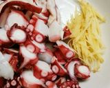 簡単!タコの炊き込みご飯作り方1写真