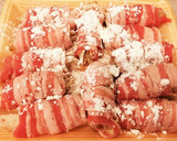 ♡豚肉のごぼう巻きのみぞれ煮♡作り方6写真