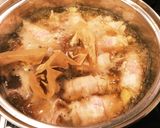 ♡豚肉のごぼう巻きのみぞれ煮♡作り方9写真