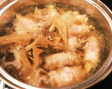 ♡豚肉のごぼう巻きのみぞれ煮♡作り方9写真