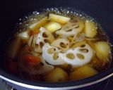 れんこんとジャガイモのさっぱり煮作り方3写真