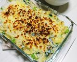 簡単☆ツナと枝豆のシチューグラタン作り方5写真