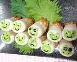 カエルinちくわ作り方8写真