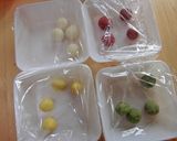 カラフル♪水玉とココアのパウンドケーキ作り方5写真