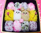 お花見弁当 桜 おにぎり(≧∇≦)作り方10写真