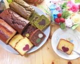 カラフル♪水玉とココアのパウンドケーキ作り方19写真
