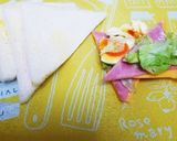 簡単サンドイッチ食パンキッシュスープ作り方2写真