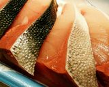 ぶりの照り焼き～ゴボウとシメジを添えて作り方1写真