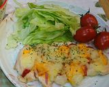 鶏むね肉(鮭)のチーズ焼き⭐お弁当にも作り方10写真