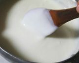 混ぜ煮て冷やす！簡単 牛乳くずプリン作り方4写真
