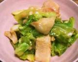 水晶鶏で♪ヘルシー回鍋肉作り方7写真