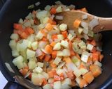大豆とたっぷり野菜のミネストローネ作り方8写真