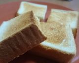 揚げパン風☆揚げない きな粉パン!?作り方1写真