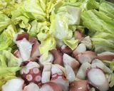 ☆タコとキャベツのガーリック醤油☆作り方6写真