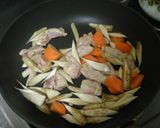 とろっとろ～♪ごぼうと鶏肉のさっぱり煮作り方3写真