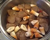 作り置き〜こんにゃくとちくわの甘辛煮作り方5写真