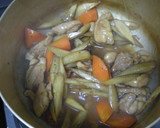 とろっとろ～♪ごぼうと鶏肉のさっぱり煮作り方5写真